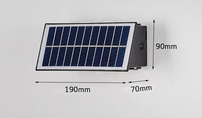 Cata-ct8010-20 Watt Kos Solar Led Aplik-Dış Mekan Günisigi