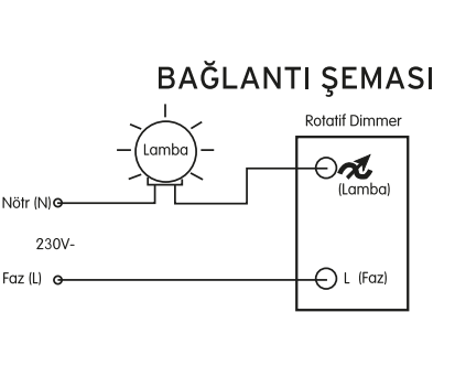 viko anahtar priz şeması