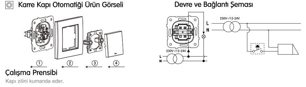 viko anahtar priz şeması