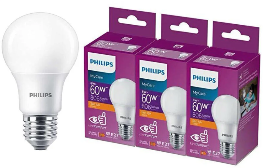 Philips 8,5W Led Ampul Beyaz E27 Duy 806 Lümen 10 lu Paket (PHILIPS-8-5-Paket) İncelemesi, Özellikleri ve Avantajları