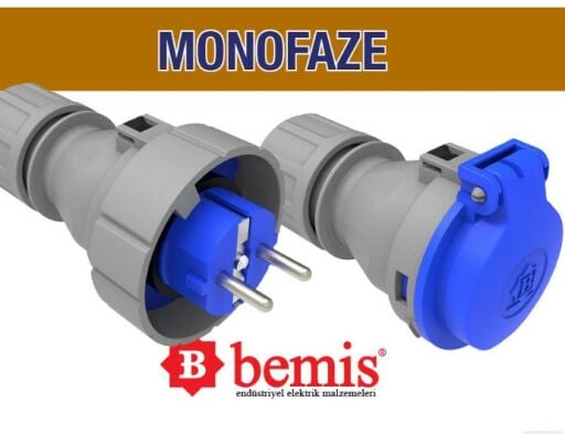 Bemis Monofaze Fiş Prizler