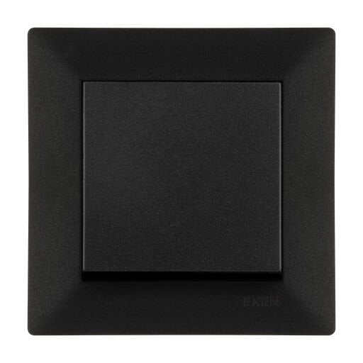  Exen Odak Metalik Siyah Anahtar Prizler Serisi