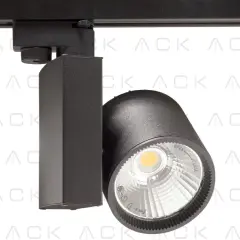 ACK 30W Sıyah 6500K Cob Led Monofaze Ray Armatürü AD30-04031