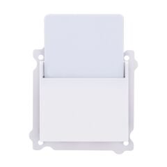 Exen Beyaz Modül+Kapak  Energy Saver Optik Gecikmeli + Isikli