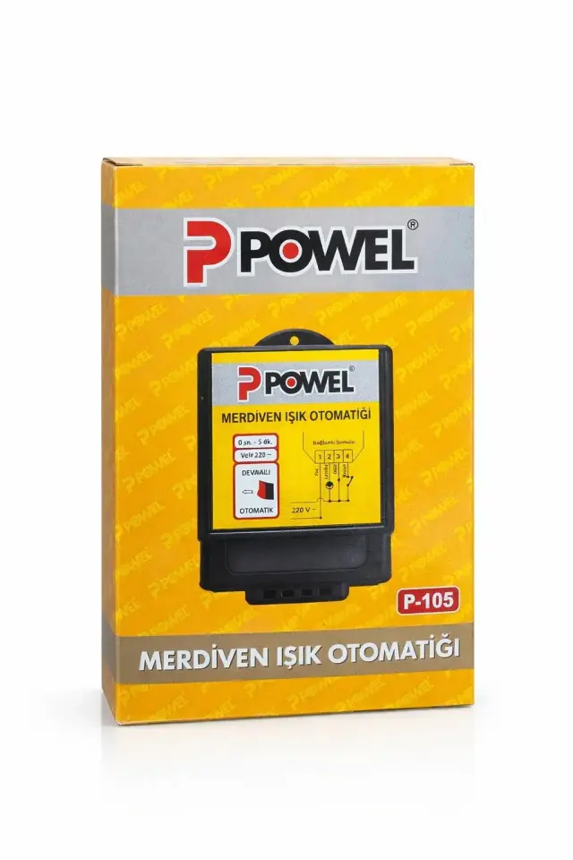 Powel Merdiven Isik Otomatigi
