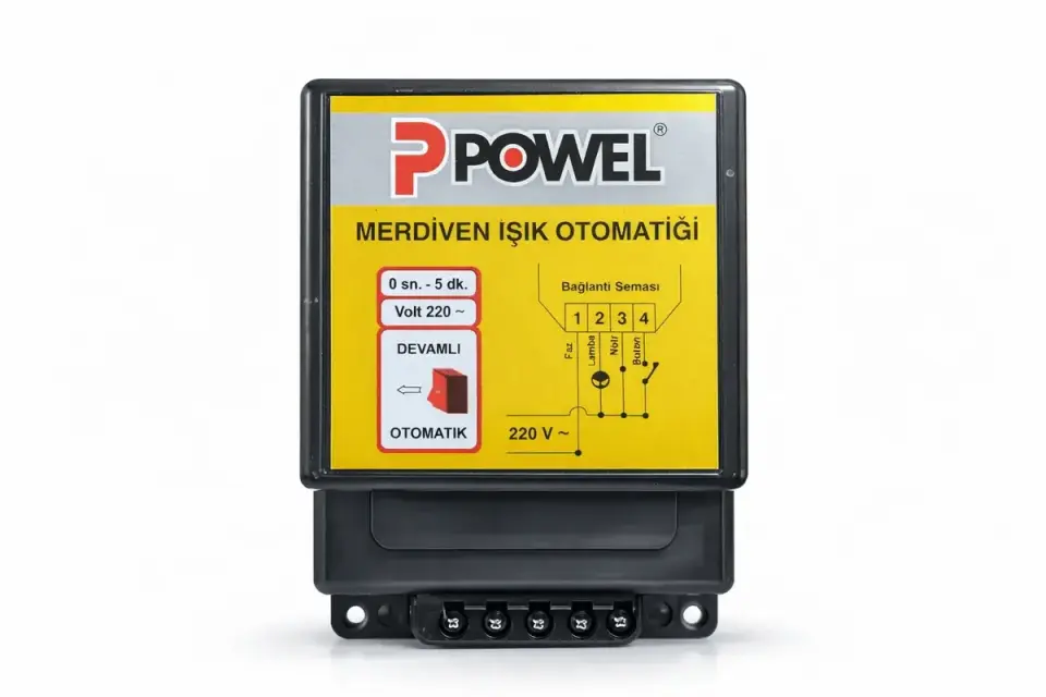 Powel Merdiven Isik Otomatigi
