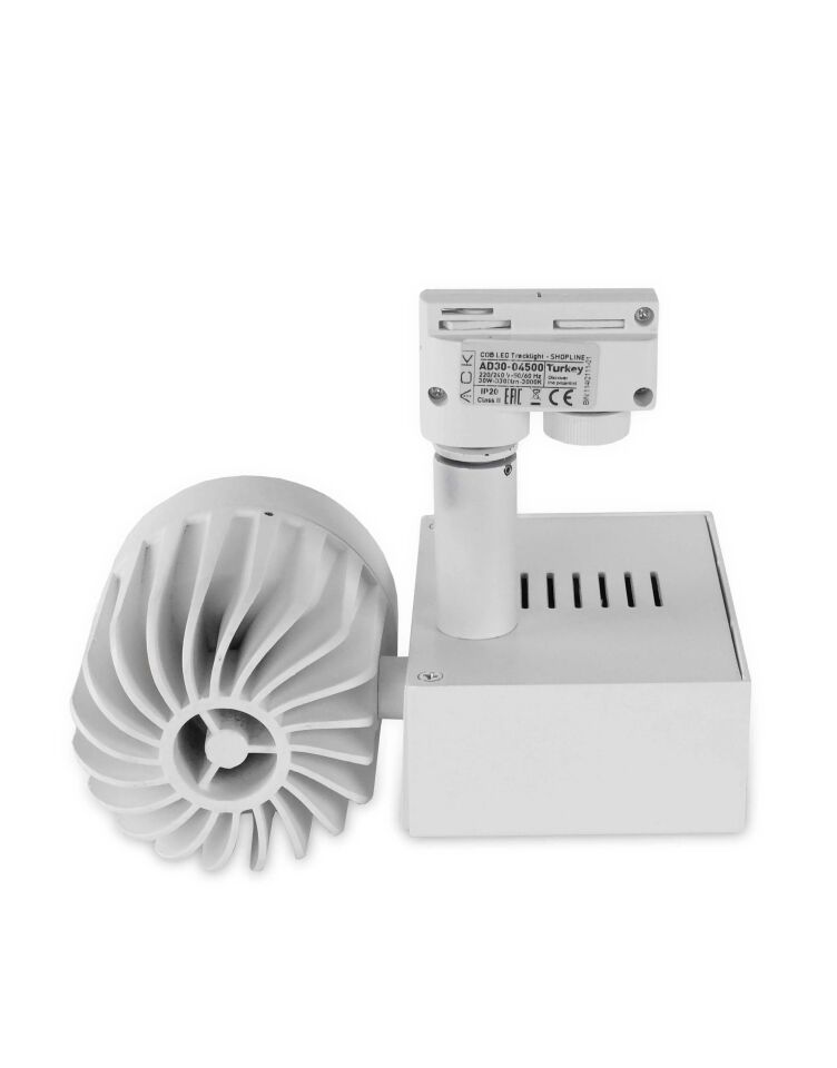 ACK 30W Beyaz 3000K Cob Led Monofaze Ray Armatürü AD30-04500