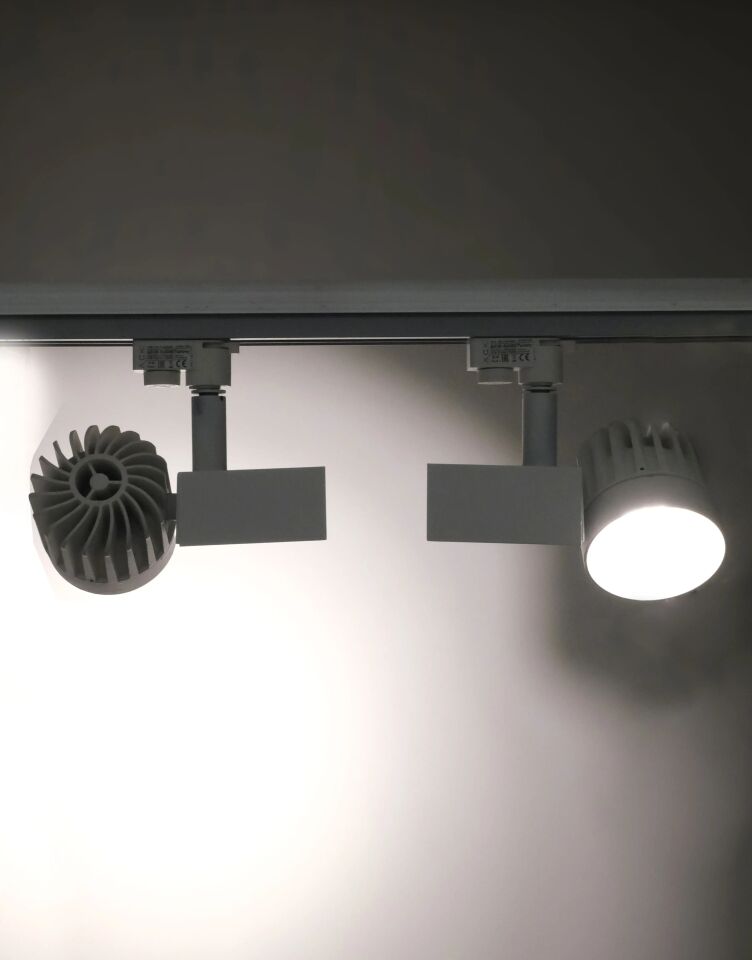 ACK 30W Beyaz 3000K Cob Led Monofaze Ray Armatürü AD30-04500