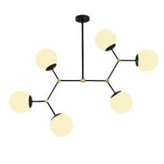 Aydinlatmadunyam Avize BlackWhite Damar-6326