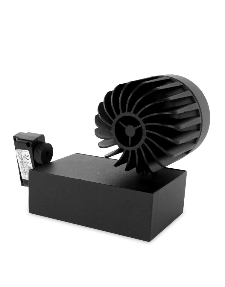ACK 30W Sıyah 3000K Cob Led Monofaze Ray Armatürü AD30-04501