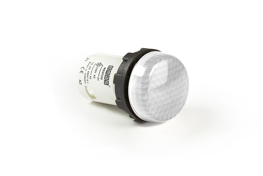 Emas B Serisi Monoblok Petek Sinyal 220V Beyaz - MBSP220B