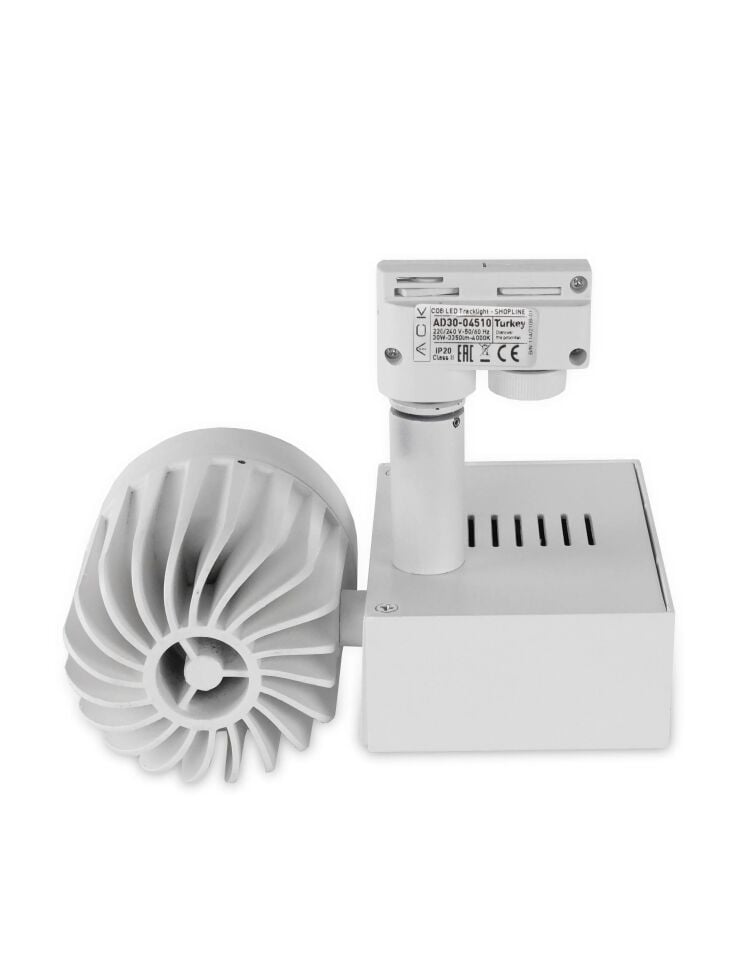 ACK 30W Beyaz 4000K Cob Led Monofaze Ray Armatürü AD30-04510