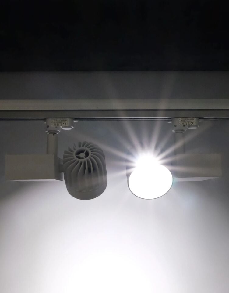 ACK 30W Beyaz 4000K Cob Led Monofaze Ray Armatürü AD30-04510