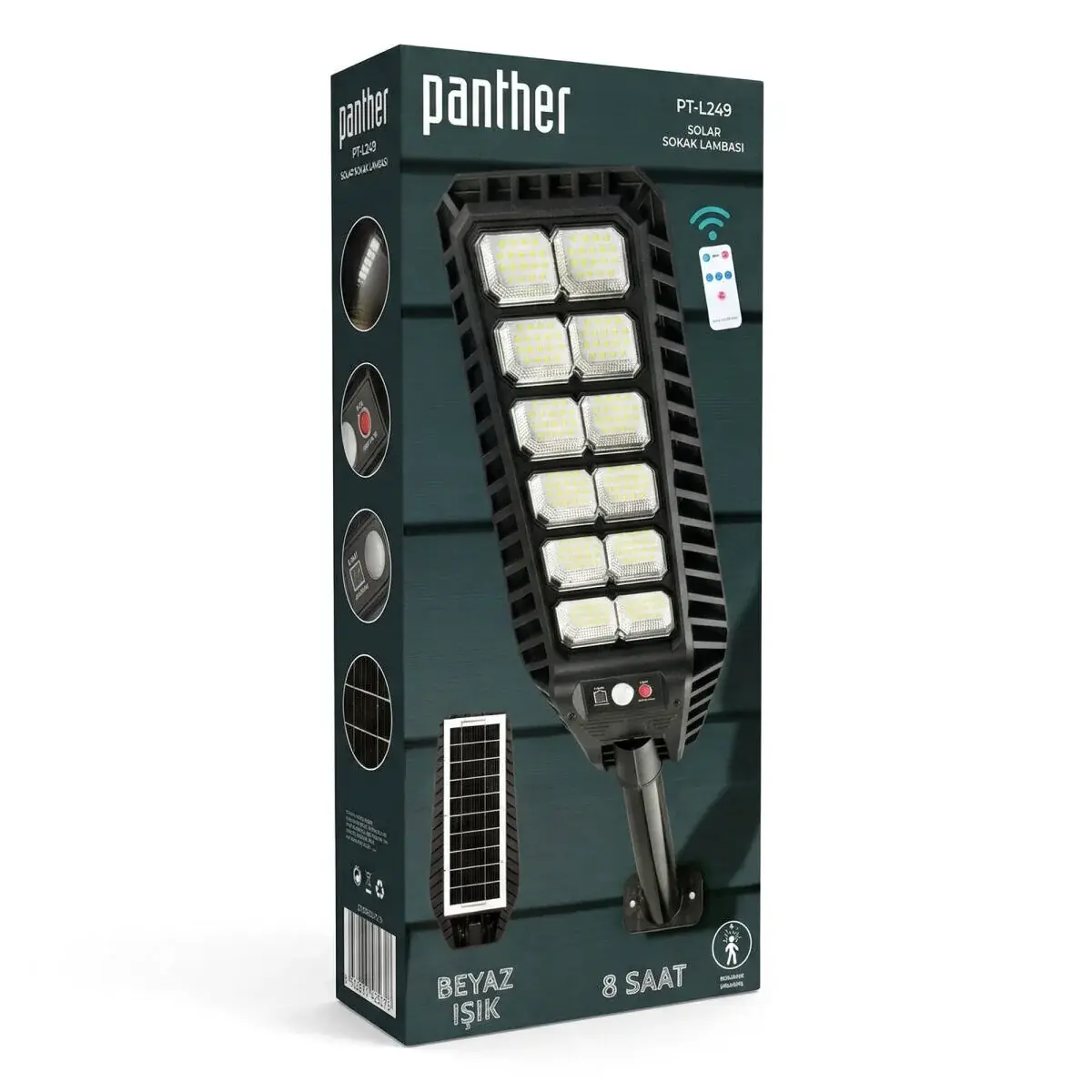 Panther Pt-L249 Solar Led Sokak Lambasi