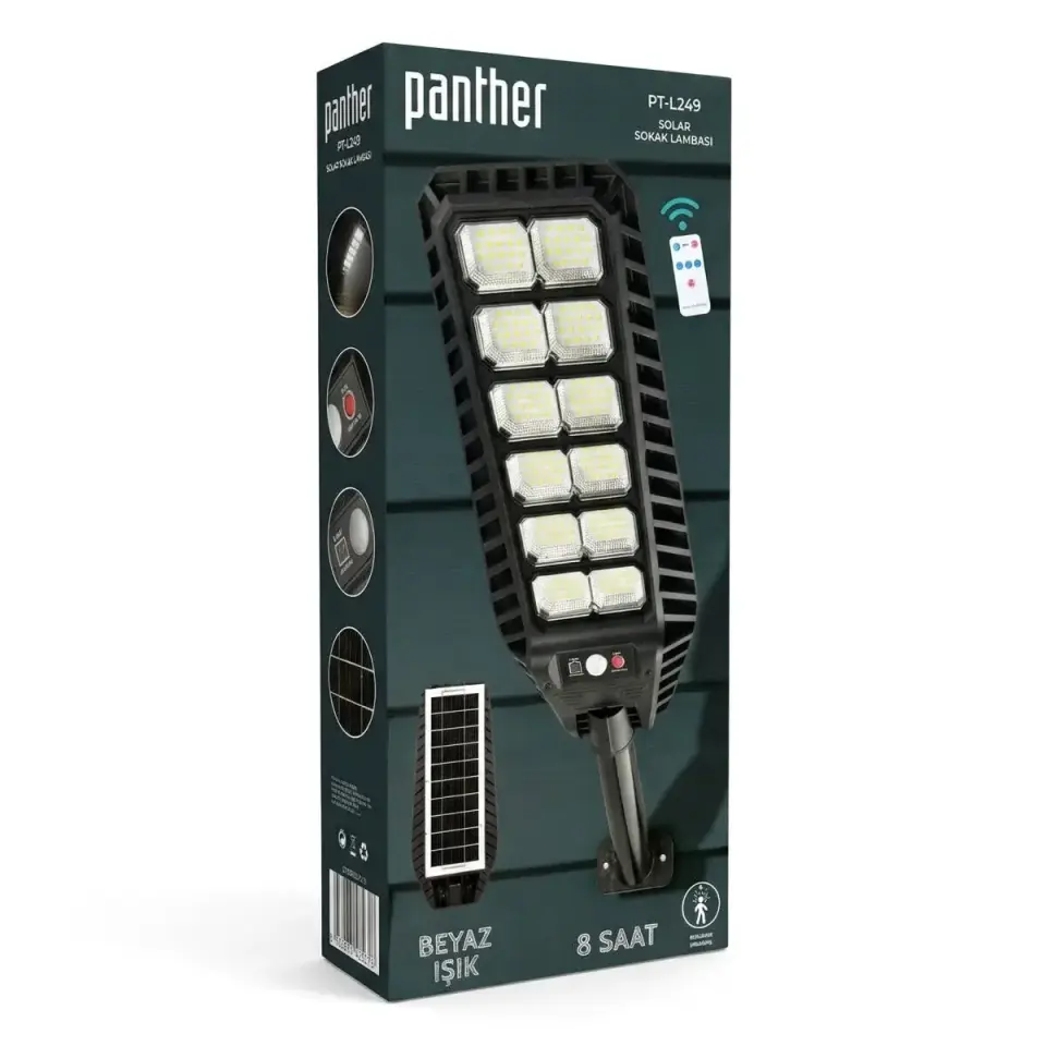 Panther Pt-L249 Solar Led Sokak Lambasi