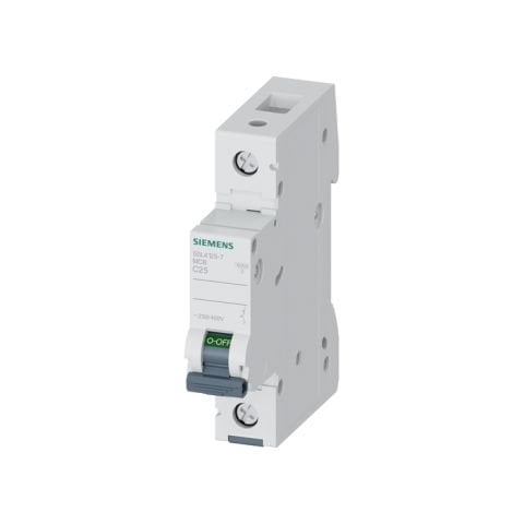 Siemens 25A; 1 Fazli; 70Mm Otomat; Anahtarli Otomatik Sigorta; 10Ka; C Tipi; Yavaş Karakterli 5SL4125-7