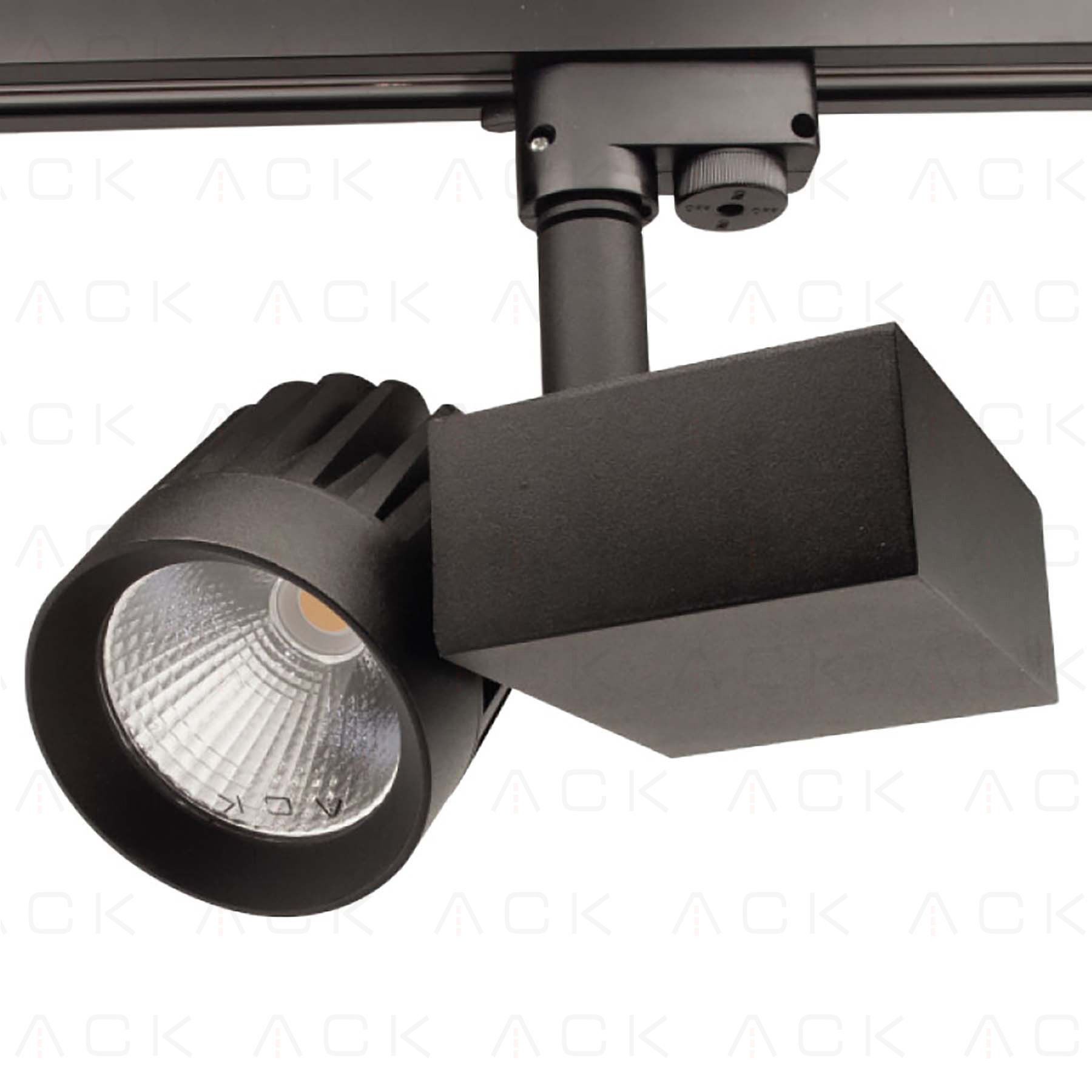 ACK 30W Sıyah 4000K Cob Led Monofaze Ray Armatürü AD30-04511