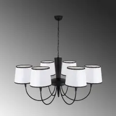 Aydinlatmadunyam Avize Black Pardo-L-3002