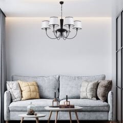 Aydinlatmadunyam Avize Black Pardo-L-3002
