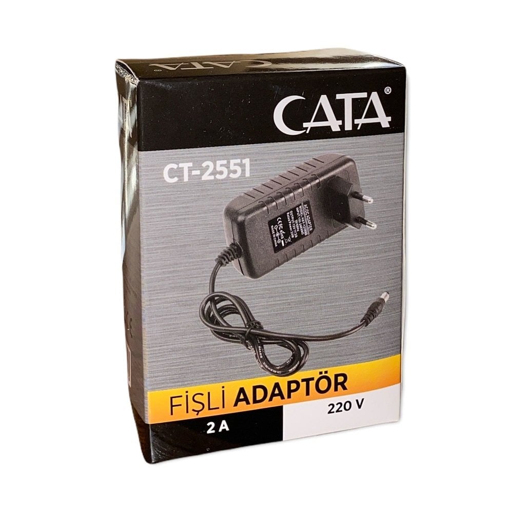 Ct-2551 25 W 2 Amper Cata Fişli Adaptör
