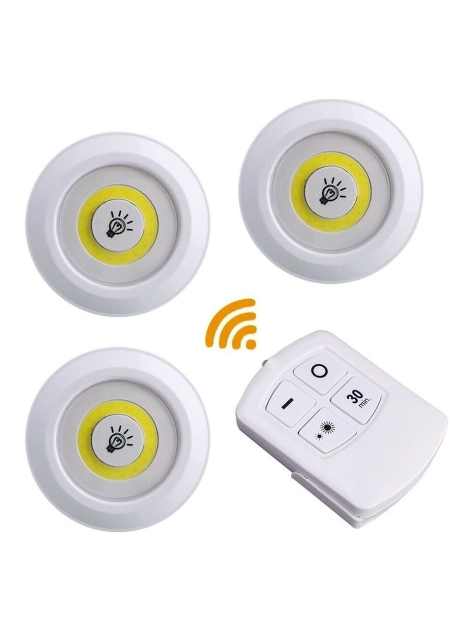 Uzaktan Kumandali 3 Lü Ayarlanabilir Spot LED Isik