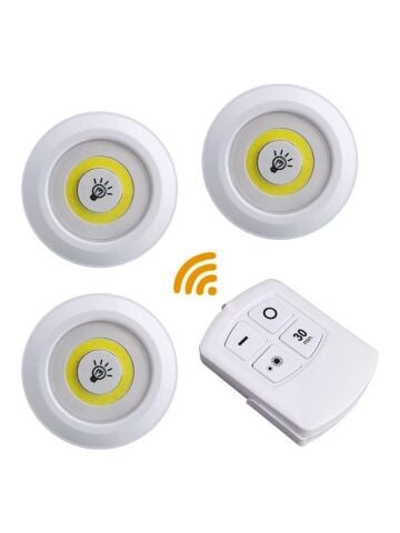 Uzaktan Kumandali 3 Lü Ayarlanabilir Spot LED Isik