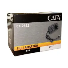 Ct-2552 36 W 3,5 Amper Cata Fişli Adaptör