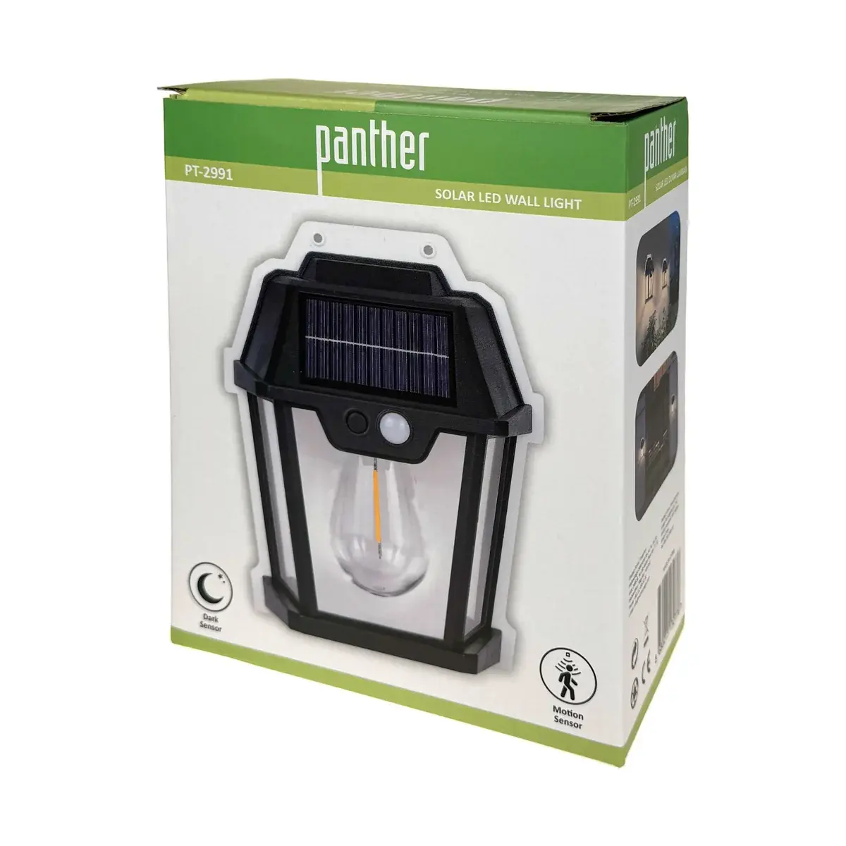 Panther Pt-2991 Solar Led Duvar Lambasi