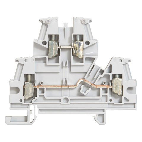 Legrand  Viking3  2katlı 2 bağlantı vida bağlantı adım 6mm Gri Anma kesit 4mm² LEG-037168