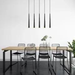 Aydinlatmadunyam Sarkit Black Ugur-6075