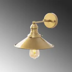 Aydinlatmadunyam Aplik Gold Conical-12196