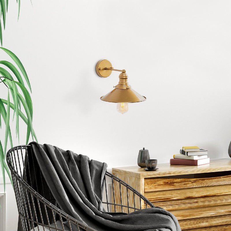 Aydinlatmadunyam Aplik Gold Conical-12196