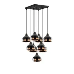 Aydinlatmadunyam Sarkit Black Yildo-M-6893