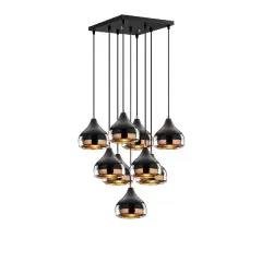 Aydinlatmadunyam Sarkit Black Yildo-M-6893