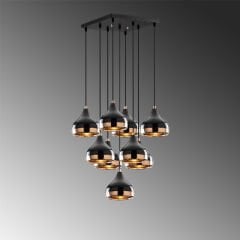 Aydinlatmadunyam Sarkit Black Yildo-M-6893