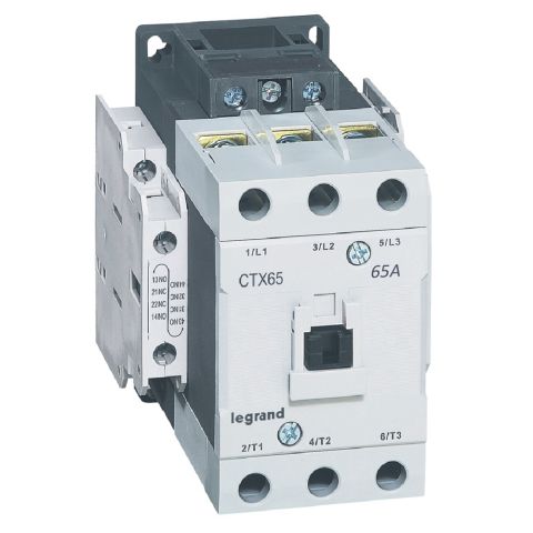 Legrand  CTX³ 3P kontaktör 65A 2NA+2NK 230V AC bobinli LEG-416166
