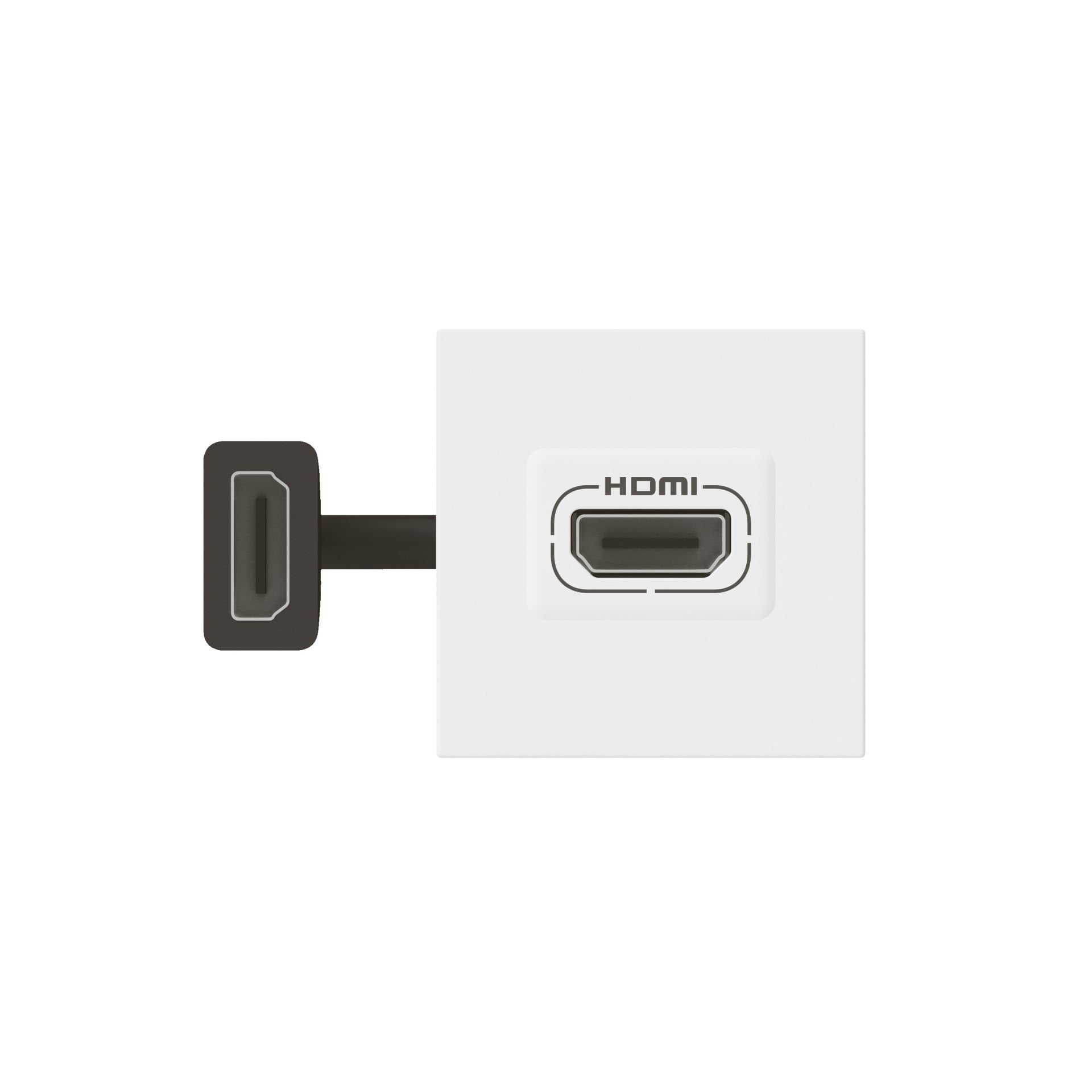 Legrand  Önceden Sonlan. HDMI Priz, HDMI 2.0, 2M, Beyaz LEG-078979L