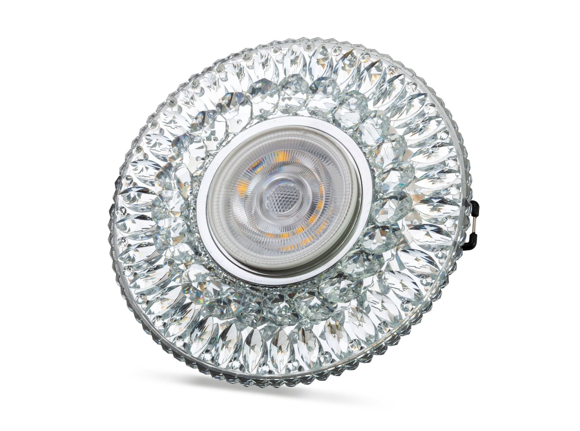 Noas Athena 3W 4000K Natural Beyaz Led Çerçeveli Dekoratif Kristal Cam Boş Kasa YL65 1777