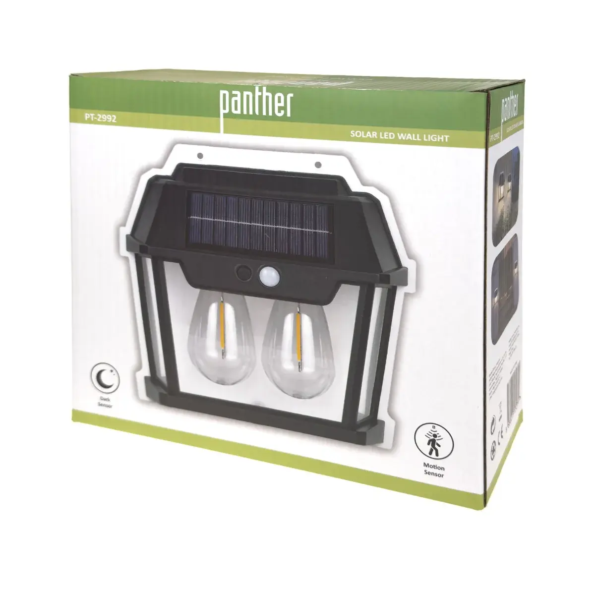 Panther Pt-2992 Solar Led Duvar Lambasi