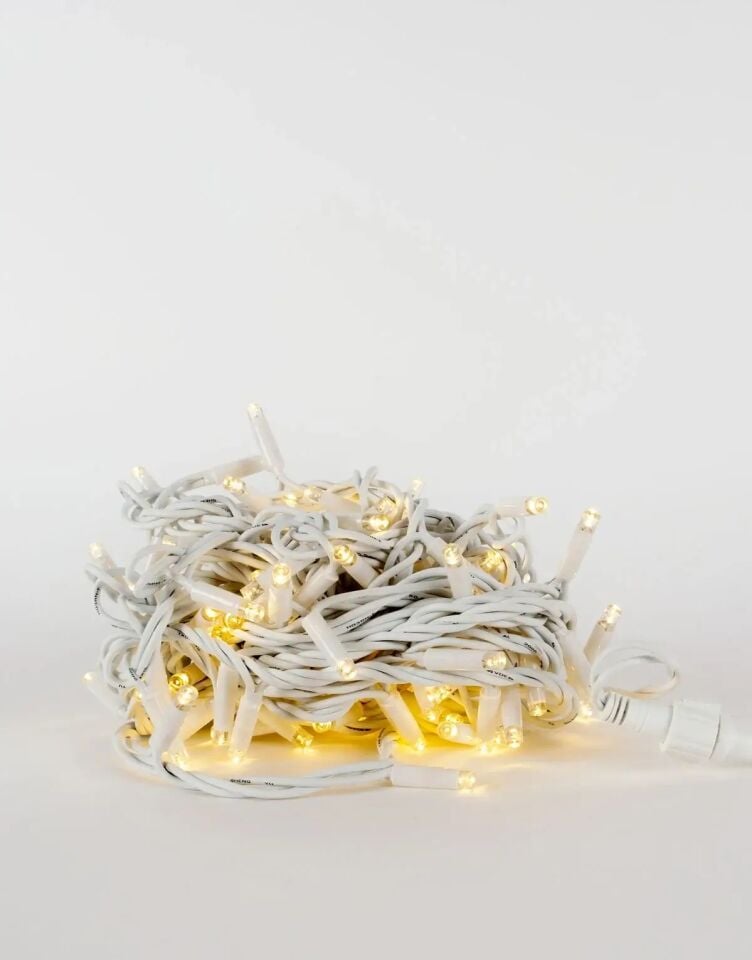 ACK 10Mt 100Led 3000K 220V Lüks Serı Eklenebılır Led AS90-00100