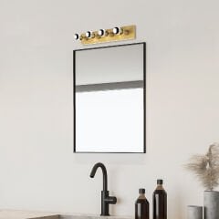 Aydinlatmadunyam Aplik Gold Mirro-12242