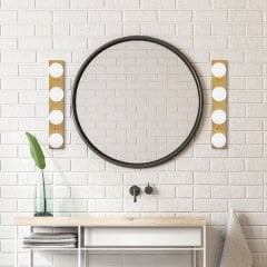 Aydinlatmadunyam Aplik Gold Mirro-12242