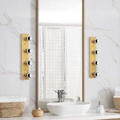 Aydinlatmadunyam Aplik Gold Mirro-12242