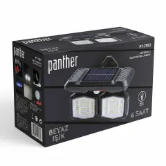 Panther Pt-2993 Solar Led Duvar Lambasi