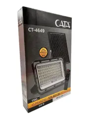 200W Kumandalı  Led Solar Projektör CT-4649 Cata