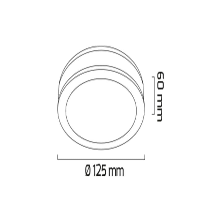 Goya Gy 1770-12 Cw- 5'' Smd Led Downlight Armatür