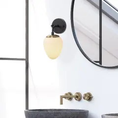 Aydinlatmadunyam Aplik BlackAntiqueCream Ns-10680