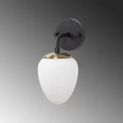 Aydinlatmadunyam Aplik BlackAntiqueCream Ns-10680