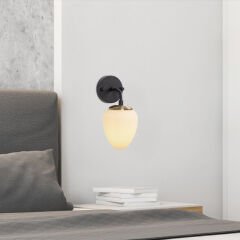 Aydinlatmadunyam Aplik BlackAntiqueCream Ns-10680