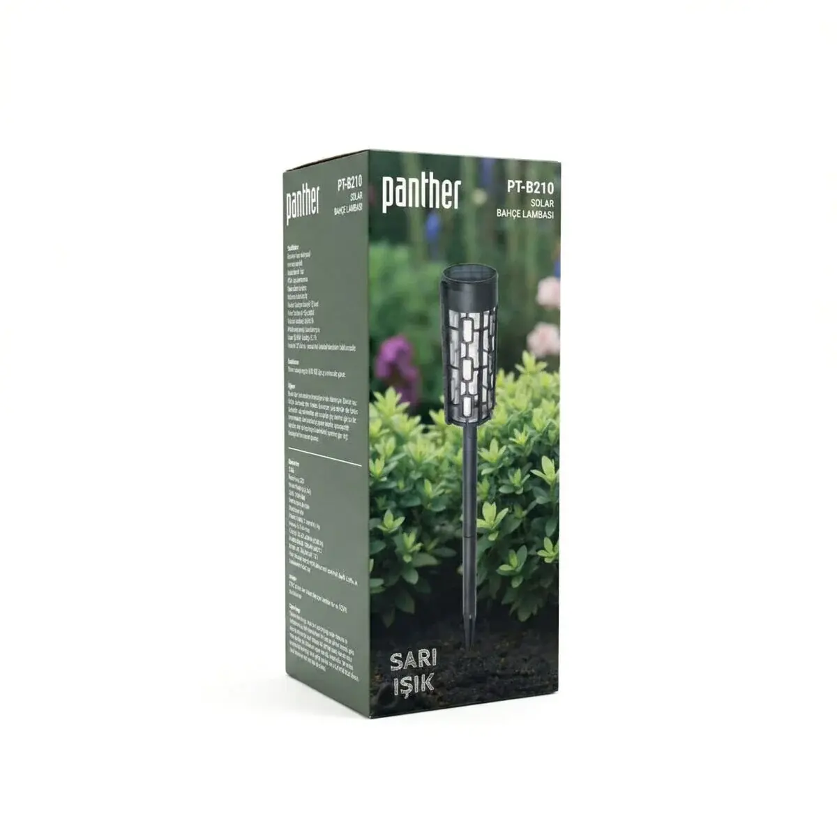 Panther Pt-B210 Solar Led Bahçe Lambasi